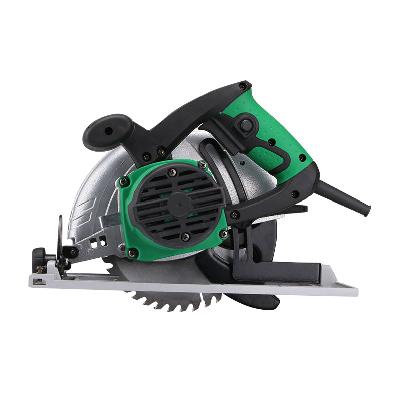 NEWBEAT 1450W Electric Circular Saw, 185mm Blade, 4500RPM, Adjustable 45°/90° Bevel Angle, Lightweight 4.1kg Aluminum Base, Ideal for Wood Cutting