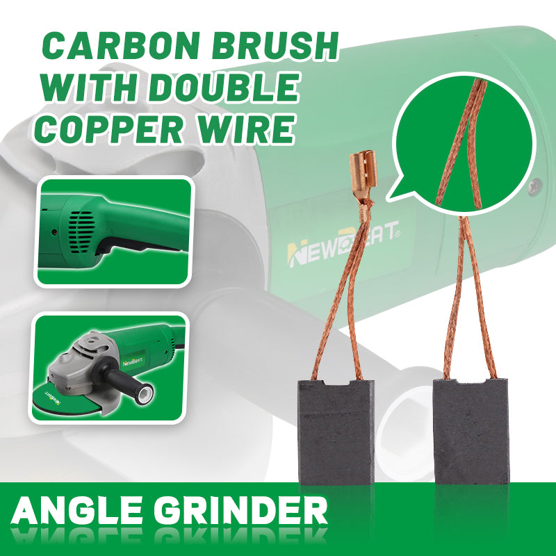 NEWBEAT Professional 9-inch Angle Grinder, 2000W High Power, Back Handle Grinding Tool with Dual Speed Control, for Cutting, Polishing, and Grinding Metal and Concrete